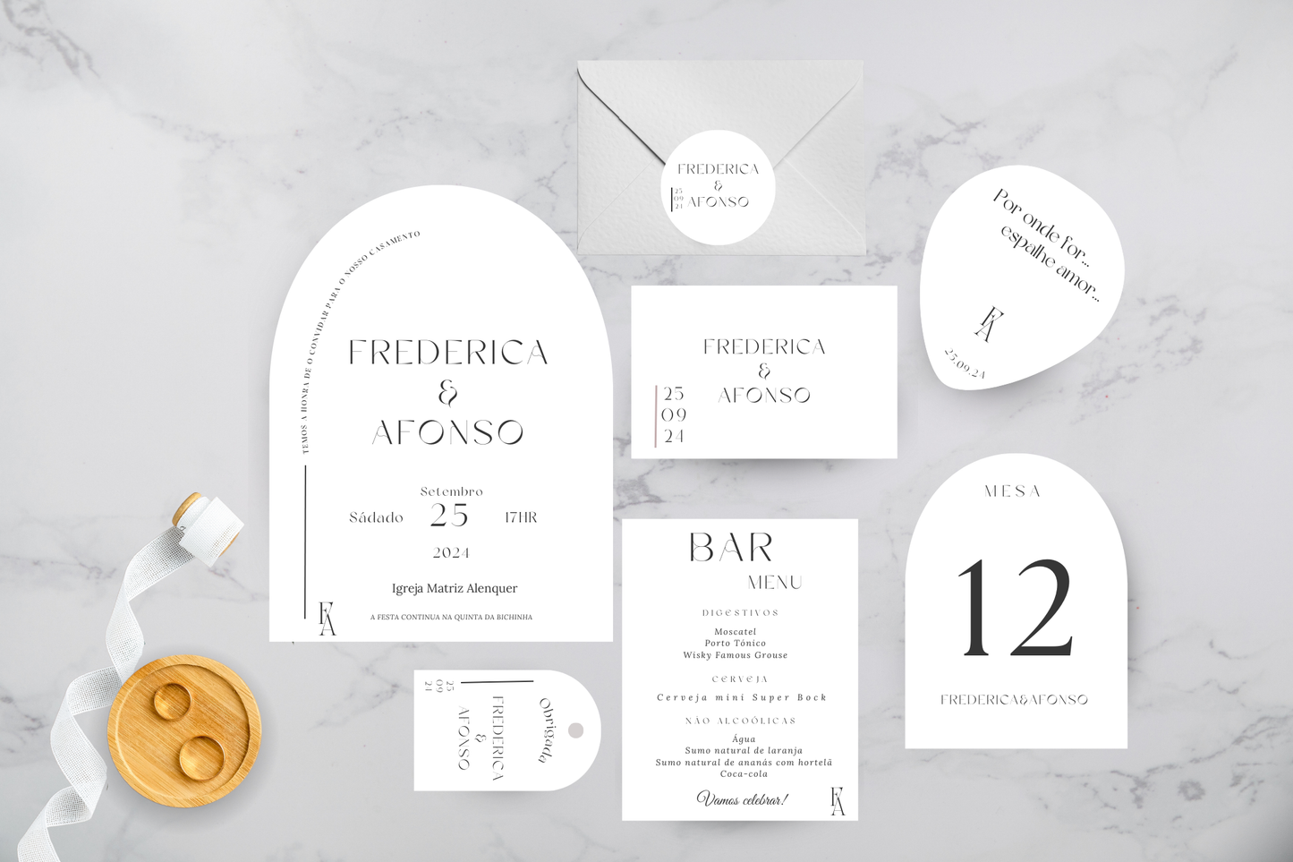 Tema Arco | Kit Casamento