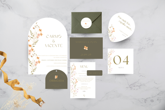 Tema Primavera | Kit Casamento