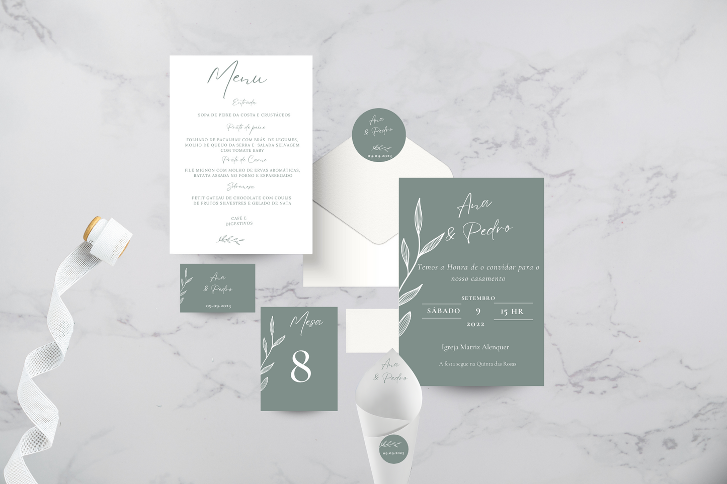 Tema Raminho | Kit Casamento
