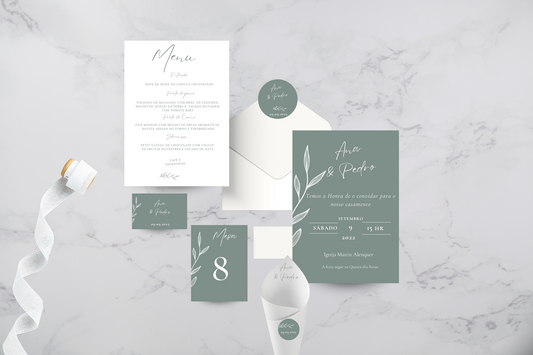 Tema Raminho | Kit Casamento