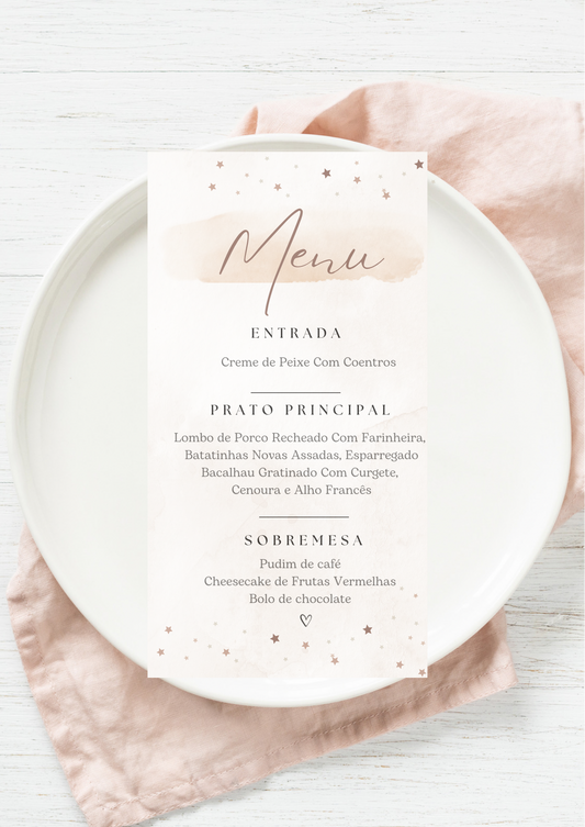 Menu - Tema Gémeas