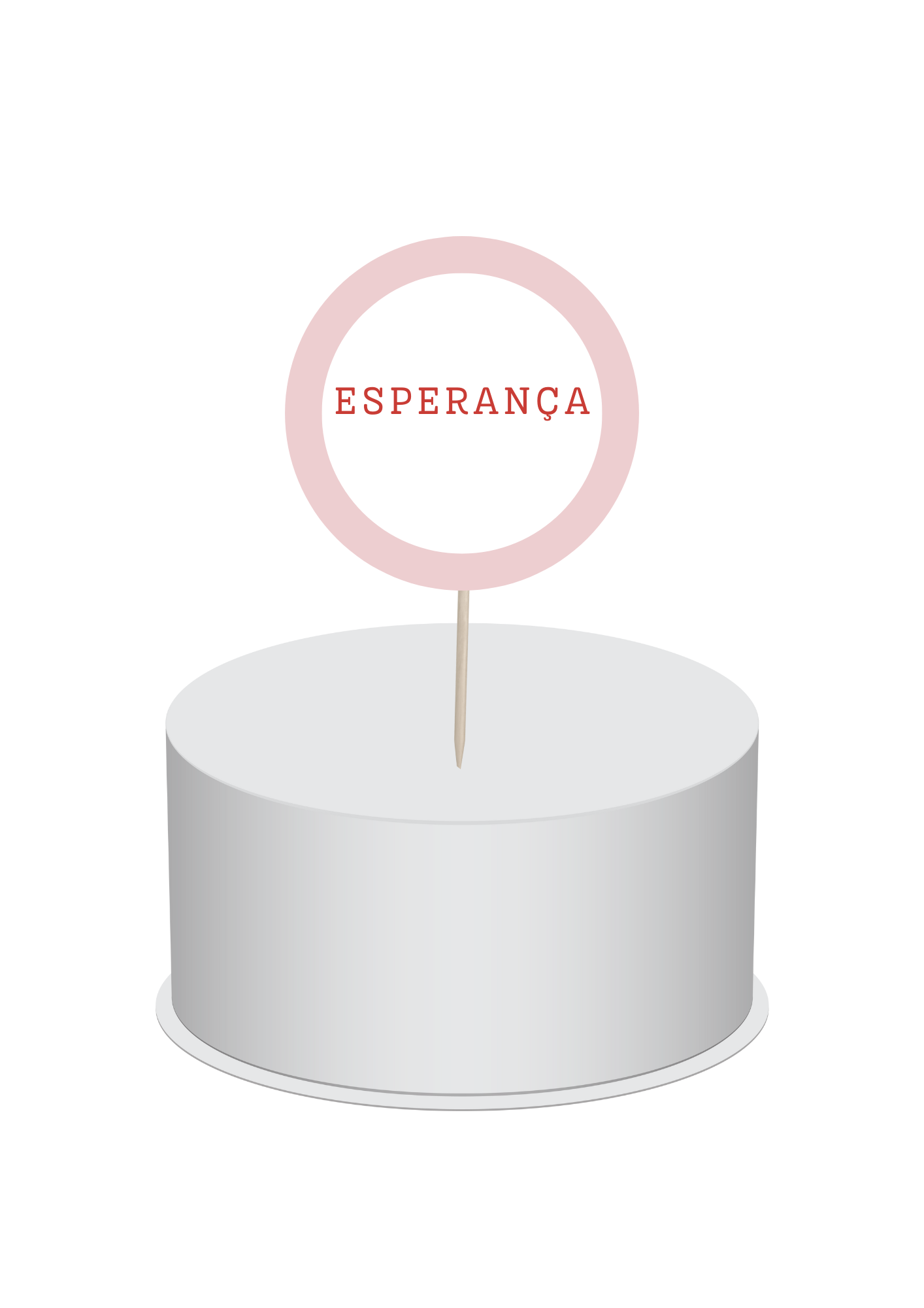 Topo de Bolo - Tema Roupinha