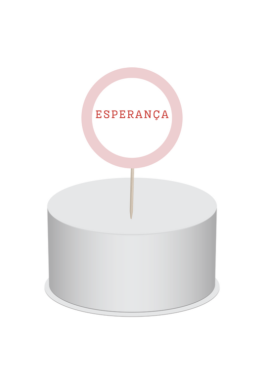 Topo de Bolo - Tema Roupinha